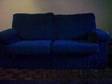 2 seater sofa in midnight blue Excellent condition as....