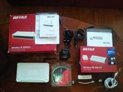 BUFFALO wireless router and wireless adapter