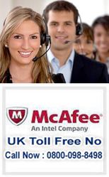 McAfee Tech Support - Help | Call 0800-098-8498